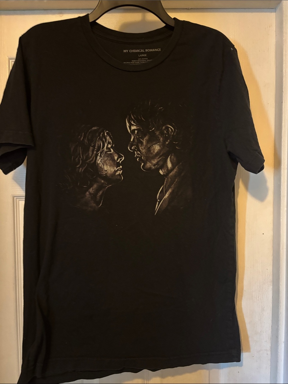 My Chemical Romance Black Graphic Short Sleeve Tee - Women's Size Large